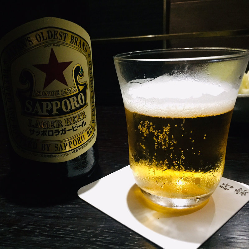 サッポロラガー(焼鳥 行雲 （ヤキトリ コウウン）)