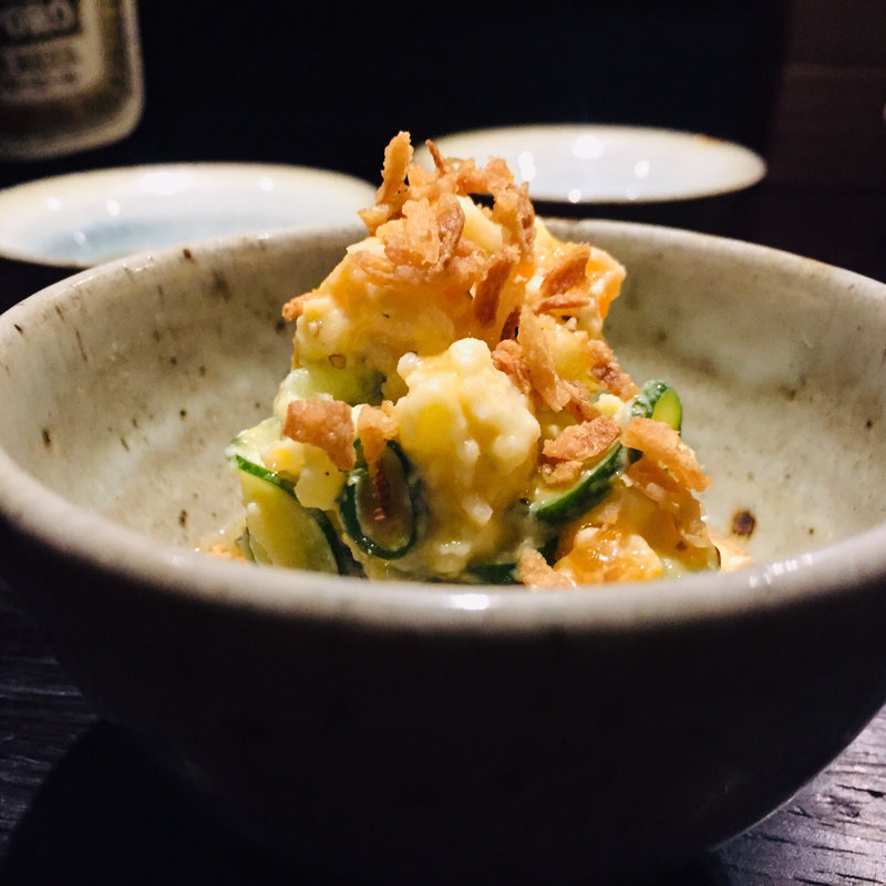 焼鳥屋のポテトサラダ(焼鳥 行雲 （ヤキトリ コウウン）)
