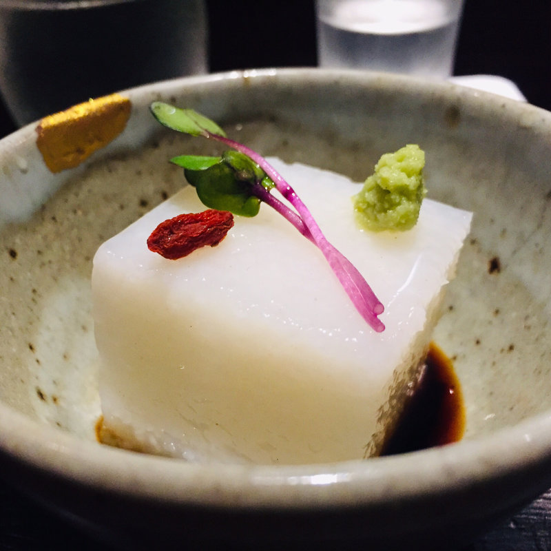 山芋豆腐(焼鳥 行雲 （ヤキトリ コウウン）)