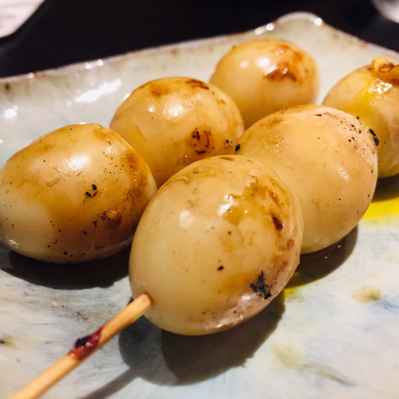 うずらの卵(焼鳥 行雲 （ヤキトリ コウウン）)