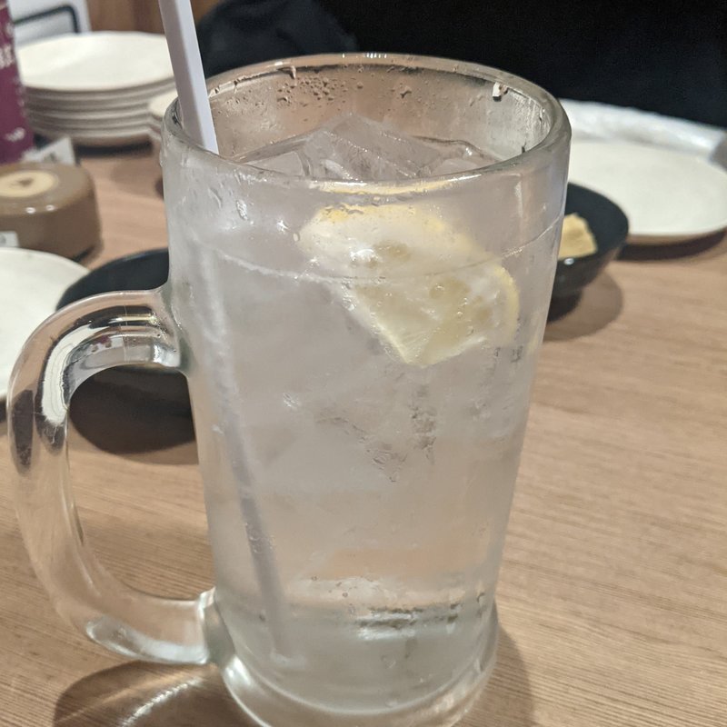 メガすっきり樽ハイレモンサワー(炉端かば 安来駅前本店)