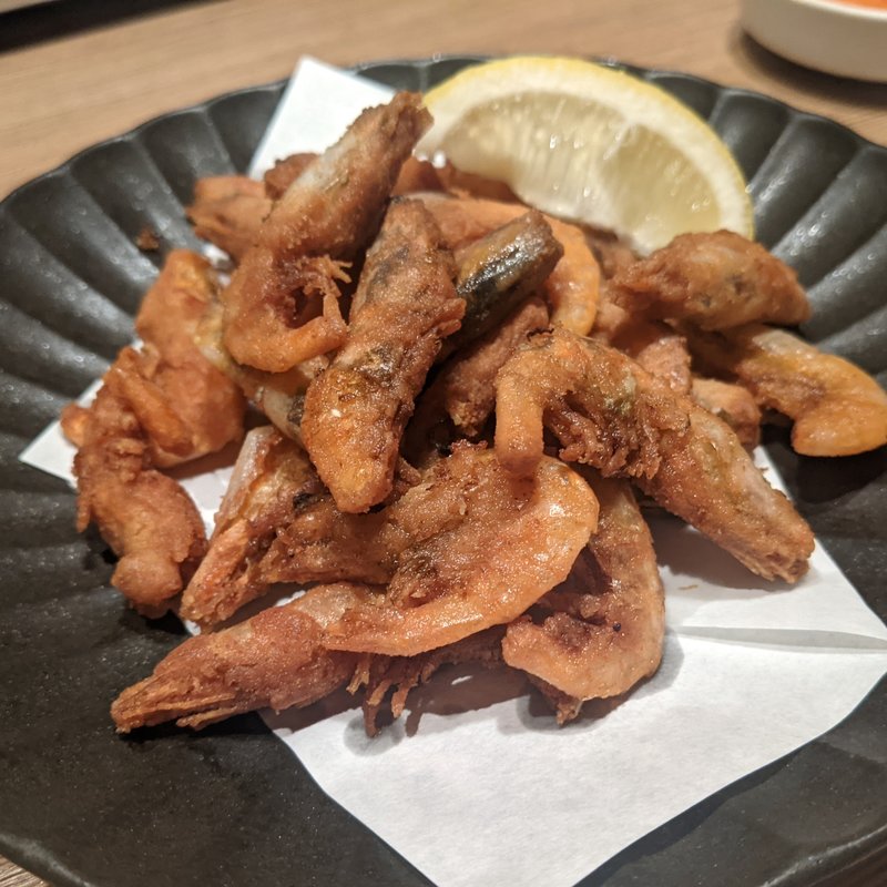 小エビ唐(炉端かば 安来駅前本店)