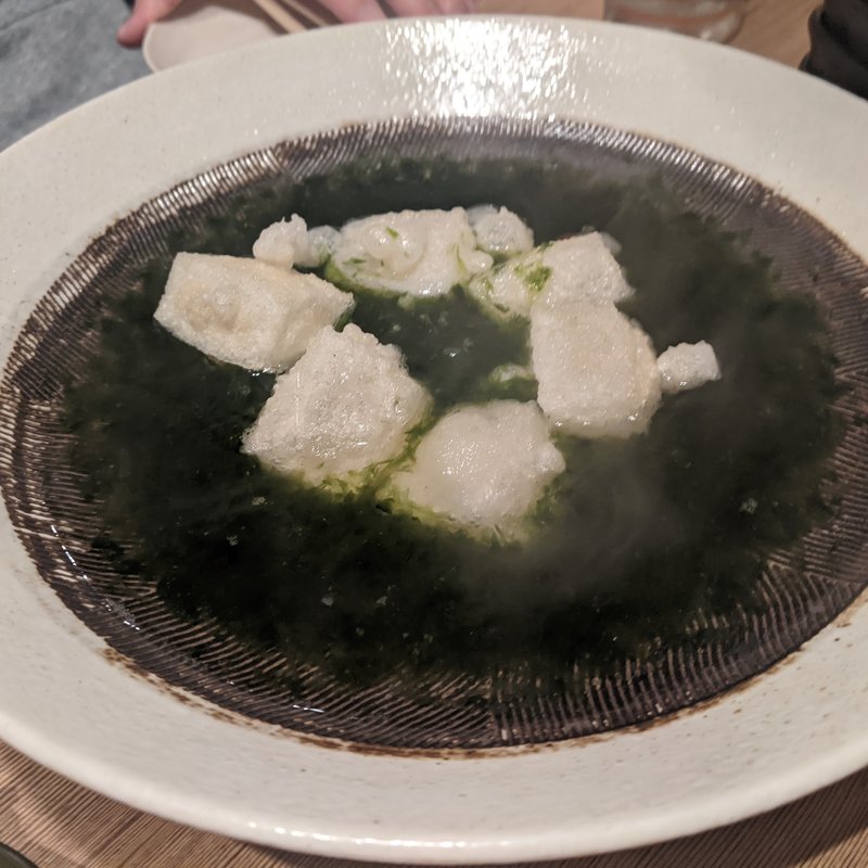 海苔まみれ揚げもち(炉端かば 安来駅前本店)