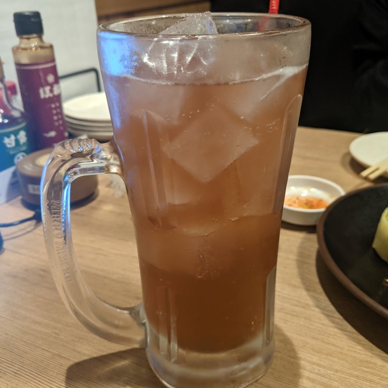 メガ奥大山ブルーベリーサワー(炉端かば 安来駅前本店)