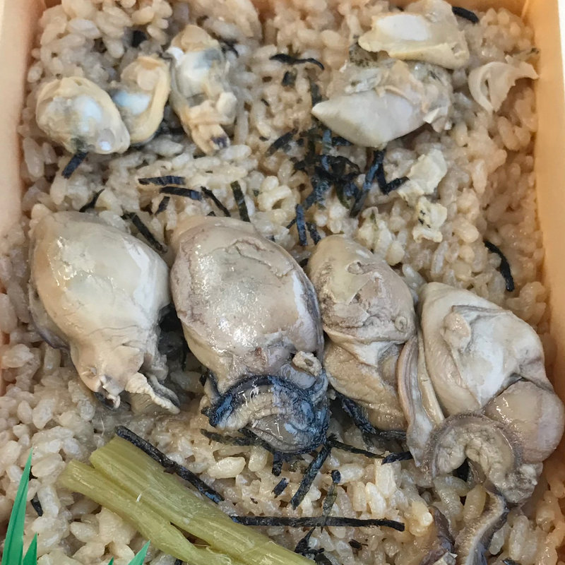 かきめし(厚岸駅前氏家待合所 )