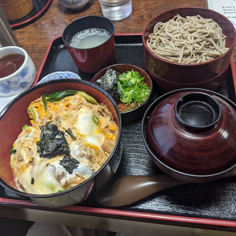 親子丼セット(平和そば本店 )