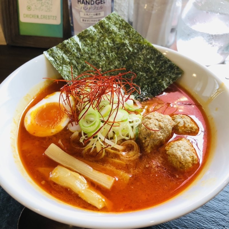辛味噌ラーメン(知床鶏麺 CHICKEN CREST)