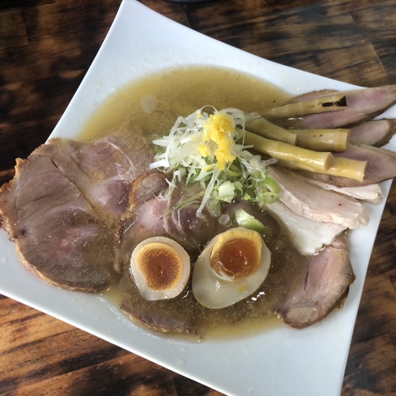 蟹塩そば 特製盛り(麺屋裕)