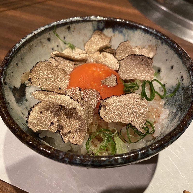 たまごかけご飯(北新地 はらみ)