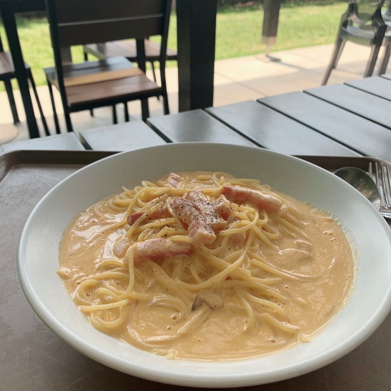カルボナーラ(小川フェニックスSweet eggs)