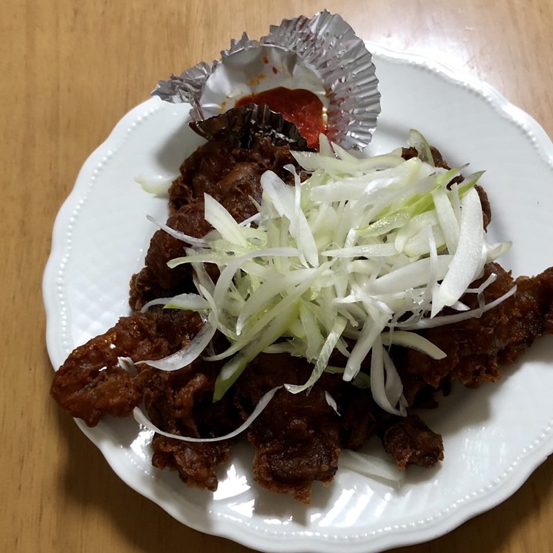 レバースタミナ揚げ(異味香)