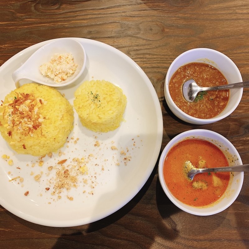 あいがけ(カレー工房ビストロ 一甲)