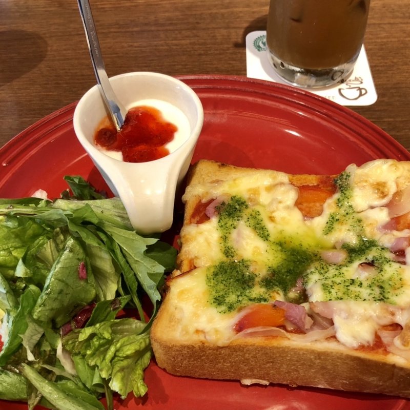 ピザトースト(むさしの森珈琲 川口元郷店)