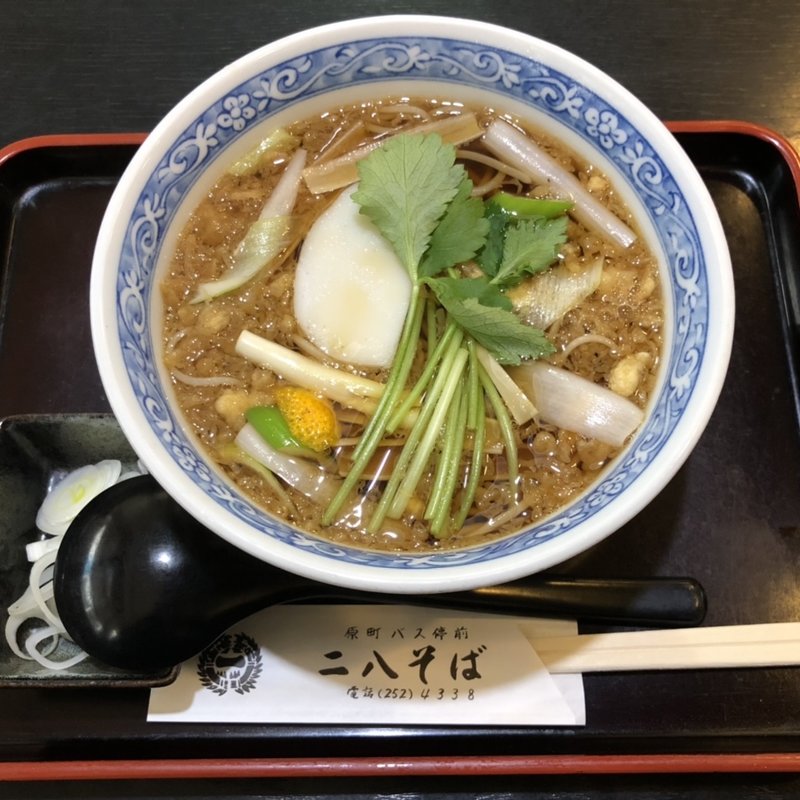 たぬき蕎麦(砂場二八そば)