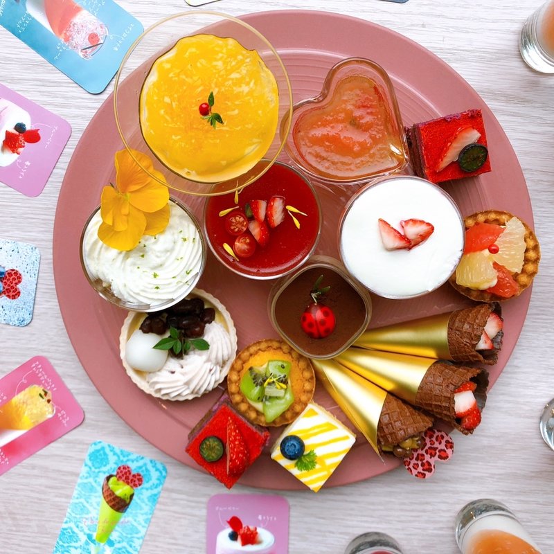   どこから見てもインスタ映えの「デザート&ランチブッフェ」(ANAクラウンプラザホテル大阪)