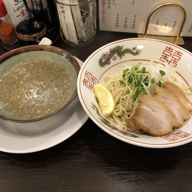 煮干しつけめん小140g(浅草 参食堂(さんしょくどう))