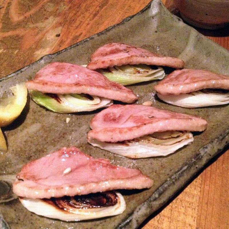 合鴨焼き(板蕎麦 香り家 恵比寿店)