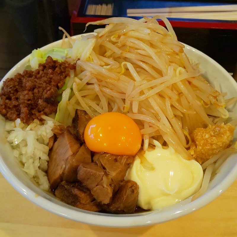 まぜそば(ラーメンアジロー)