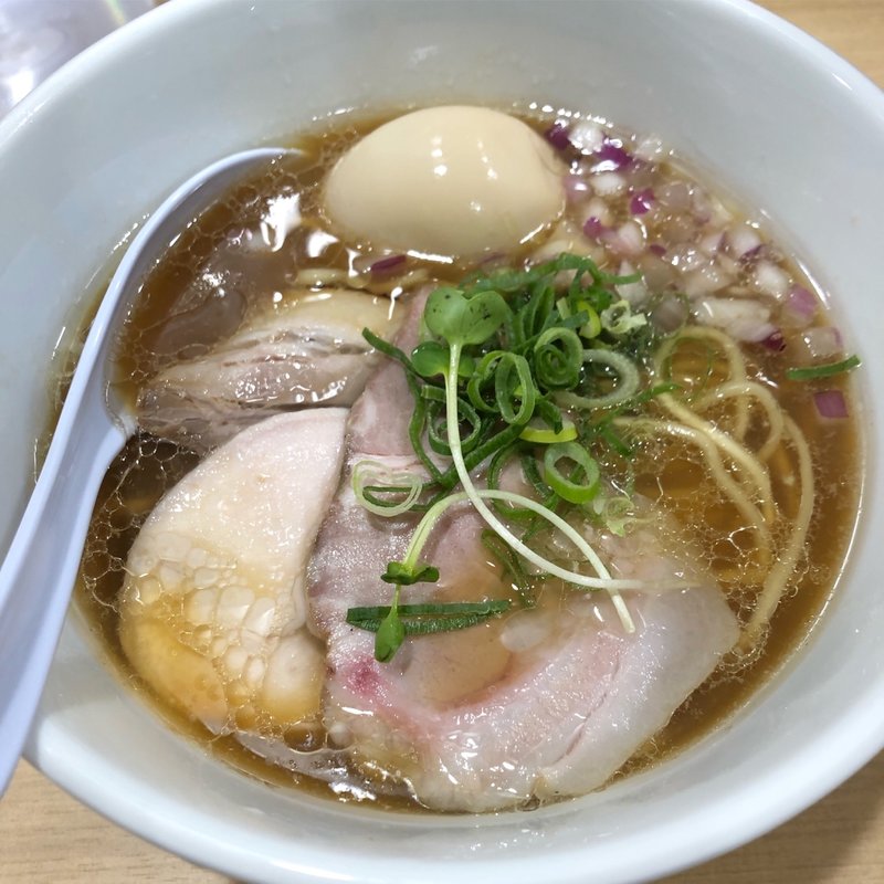 味玉中華そば　醤油(貝麺みかわ)