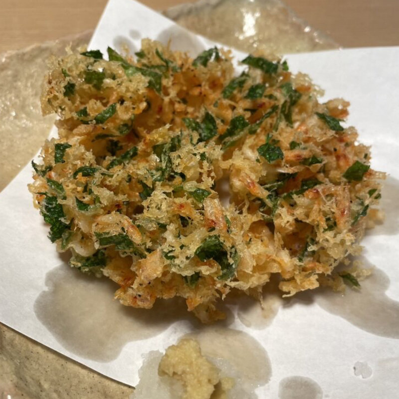 桜海老かき揚げ(沼津海いち)