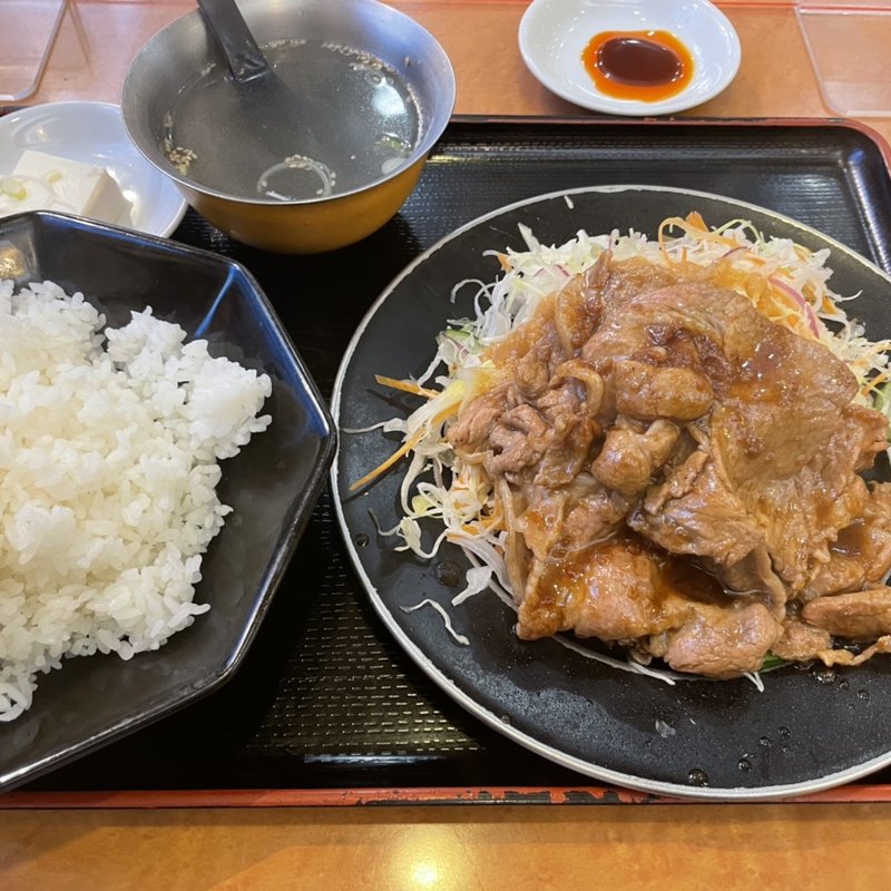 豚ロース生姜焼き(味の店 錦 緑が丘店 )