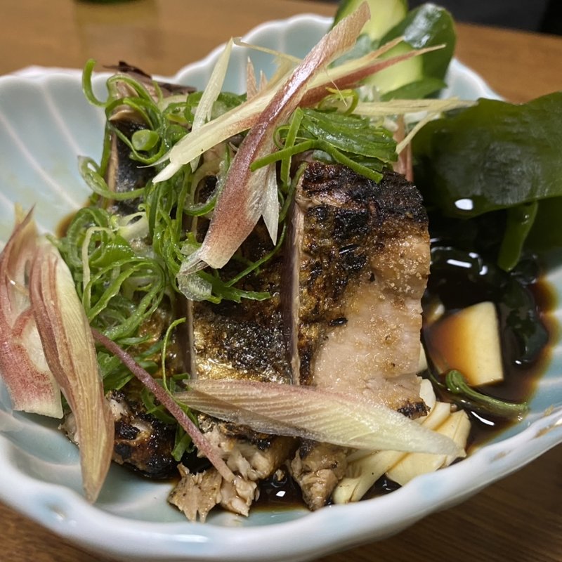 カツオのタタキ(磯の茶屋 )