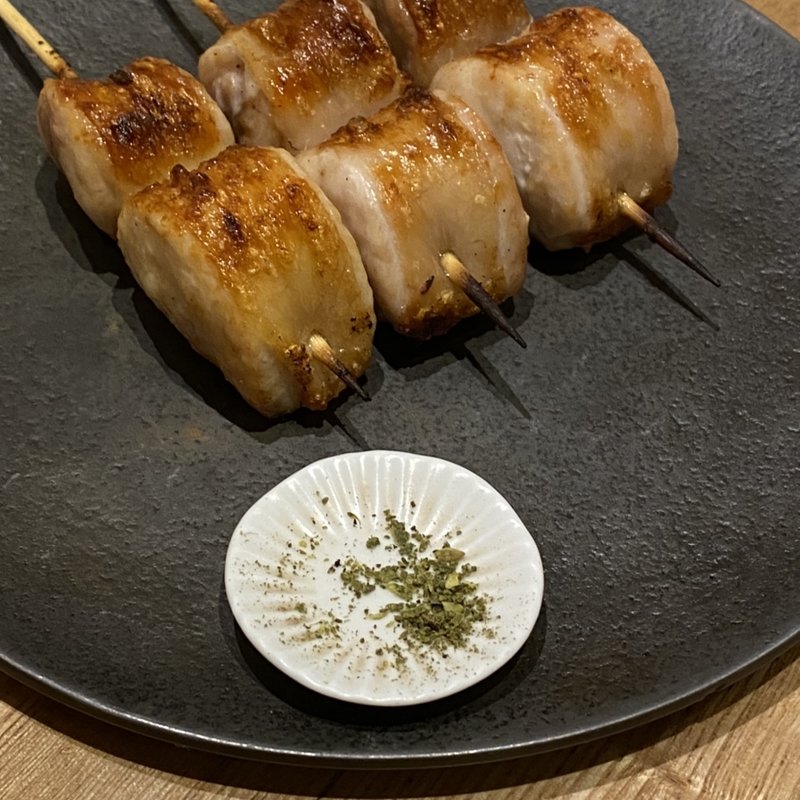 皮もも(焼鳥 ふくなが)