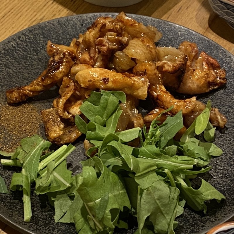 皮(焼鳥 ふくなが)