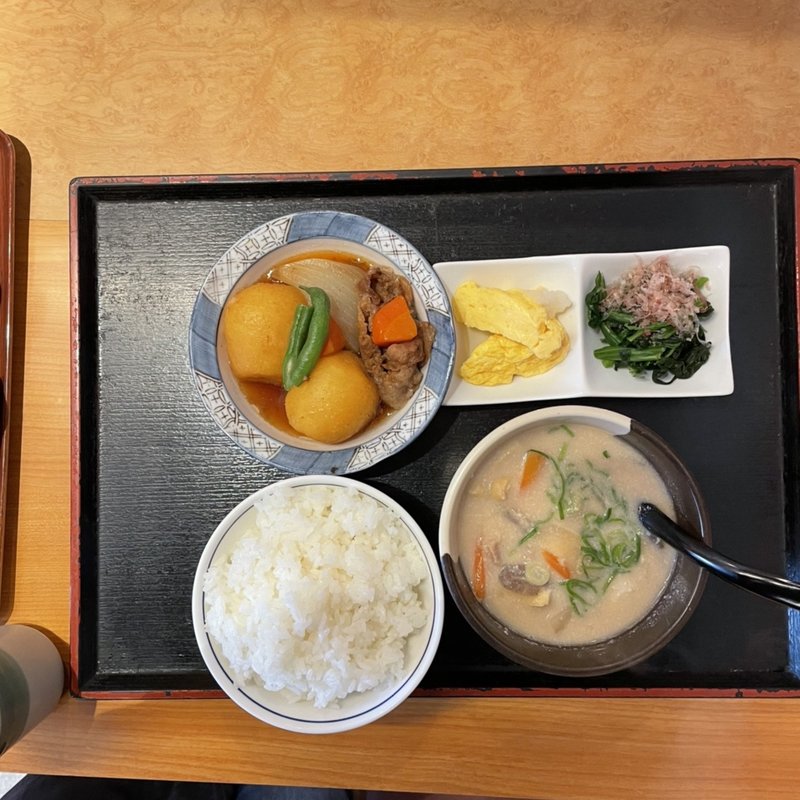肉じゃがセット(毎度おおきに食堂)