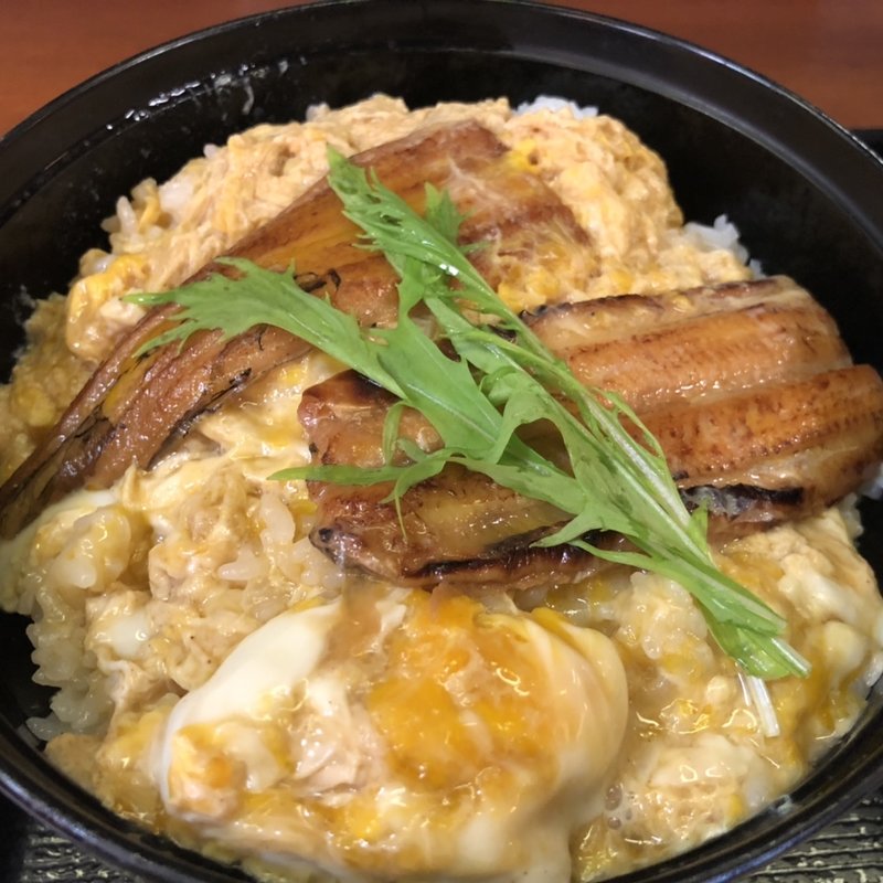 あなごとじ丼(京うどん 纏)