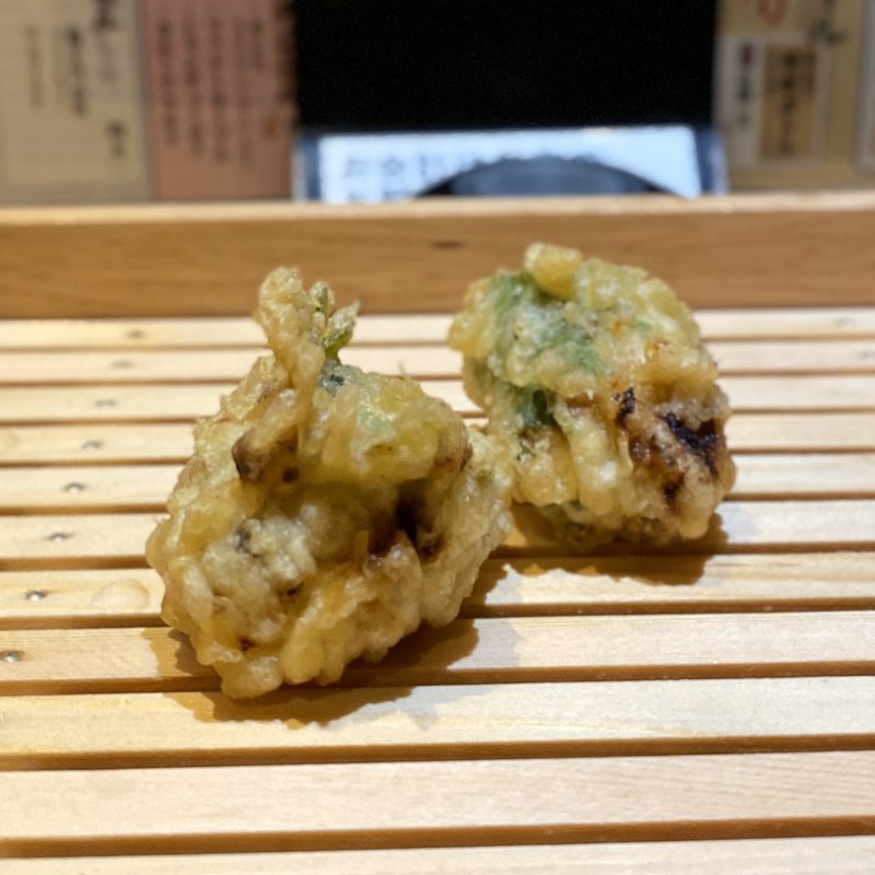 アジのなめろう天(魚河岸酒場FUKU浜金 大曽根店)