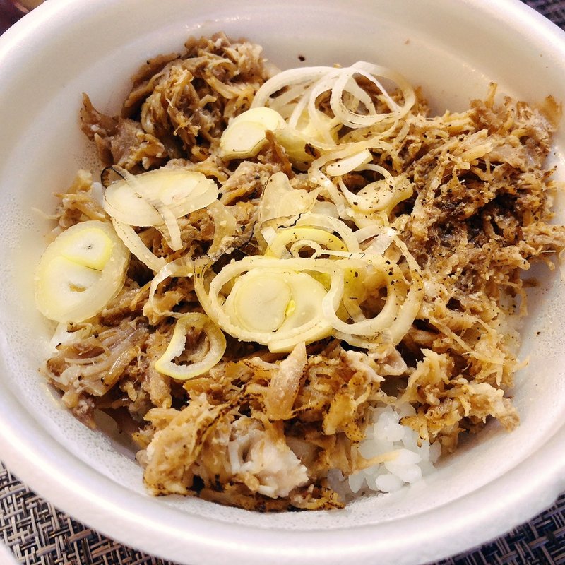 チャーシューごはん(銀座 いし井 五反田店)