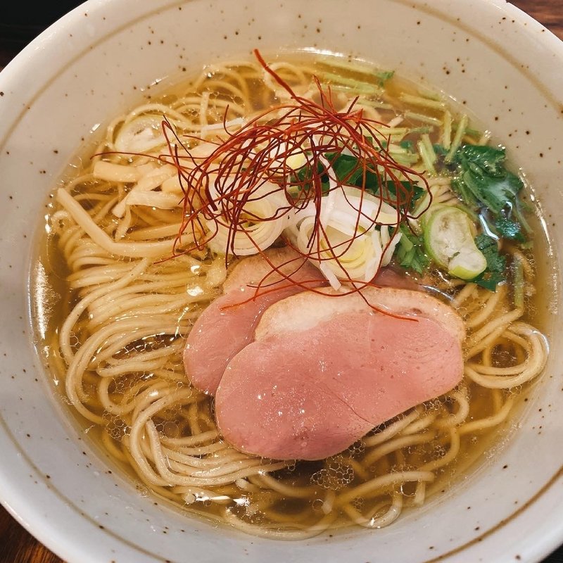 鴨出汁中華そば(麺屋　葵)