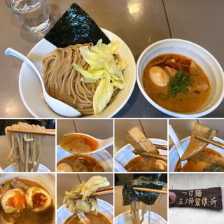 海老味噌つけ麺味玉(つけ麺 五ノ神製作所 新宿店)