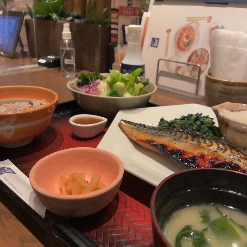 さばの味醂漬け定食(大戸屋ごはん処 浅草橋店)