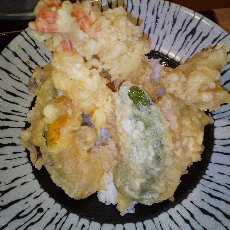 海老野菜天丼御膳(旬彩創和 ぜんてい 燕三条店 （ゼンテイ）)