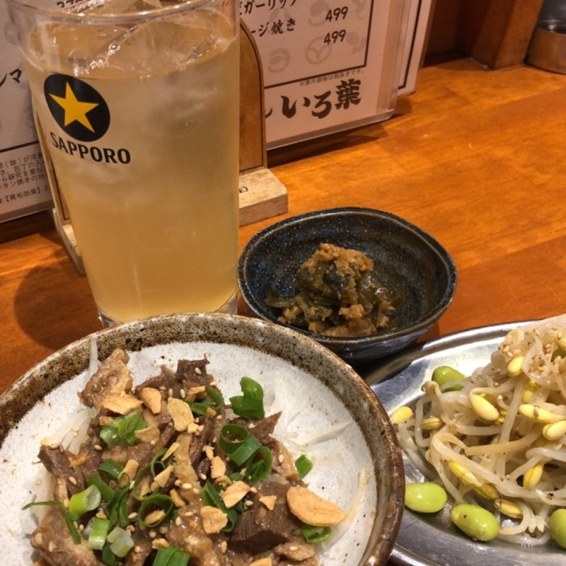 豆もやしのナムル(大井町 牛タンいろ葉)