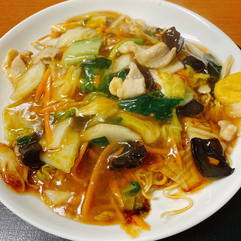 あんかけ焼きそば(中国四川料理 天府仙臺 （テンプセンダイ）)