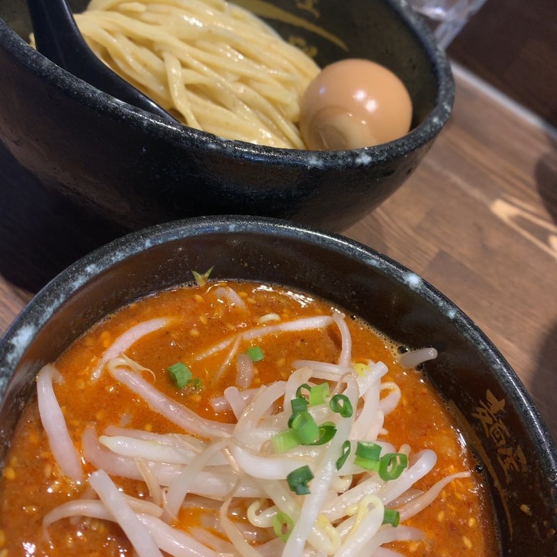 辛いジャン　つけ麺(麺屋一路)