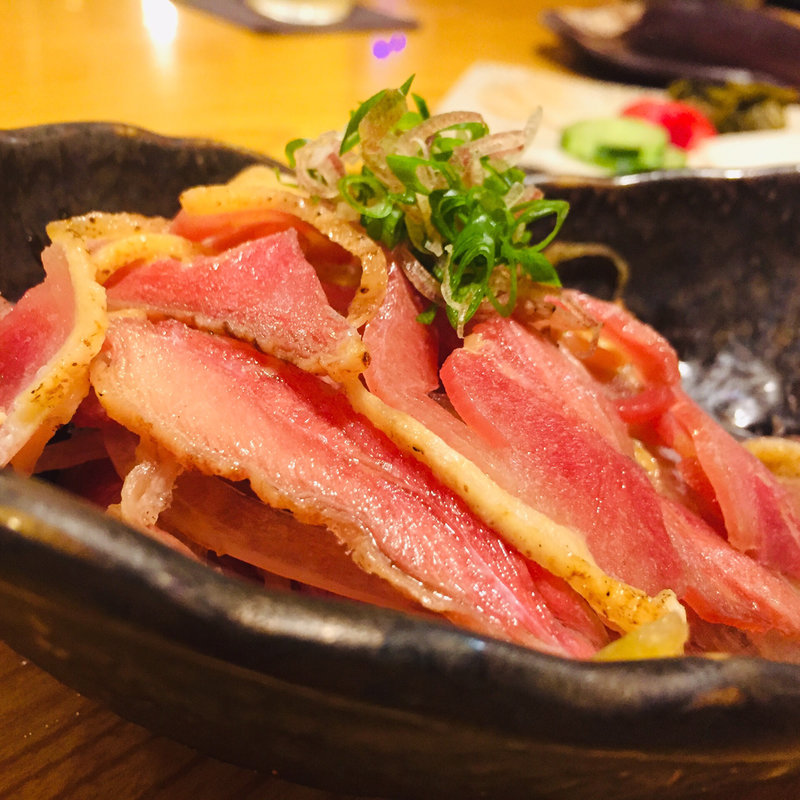 冷製地鶏ポン酢(鳥専 一保)