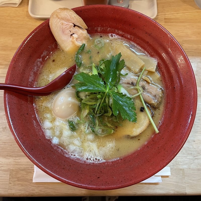 鶏白湯醤油(麺匠 輪)