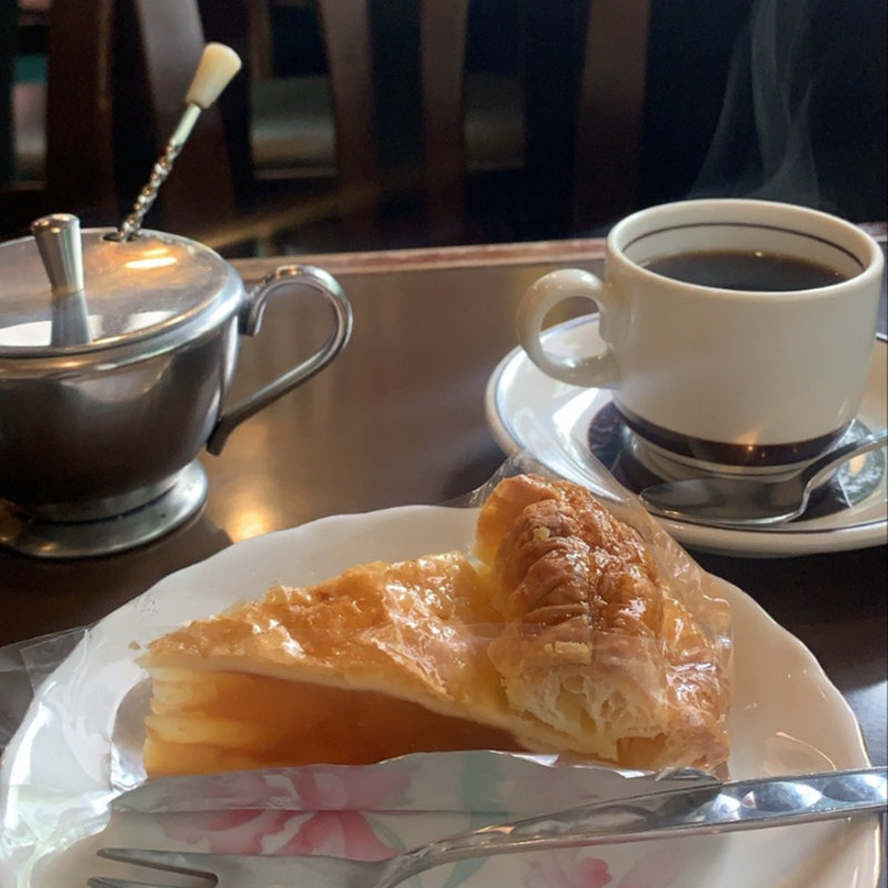 アップルパイセット(喫茶マウンテン)