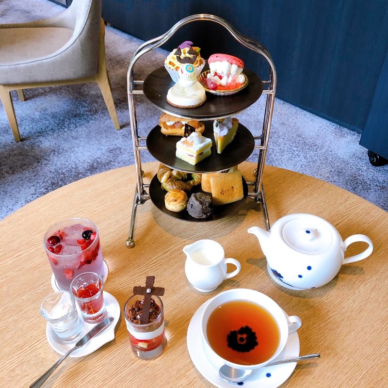 アフタヌーンティー(ロビーラウンジ 水の音（グランドプリンスホテル京都）)