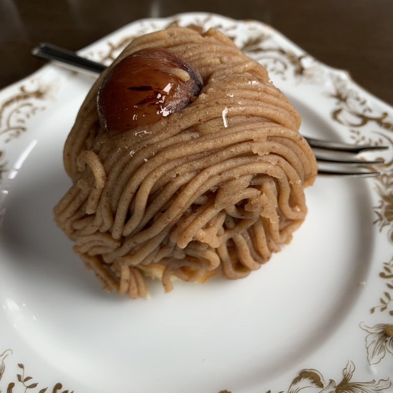 渋皮栗のモンブラン(ボロン亭)