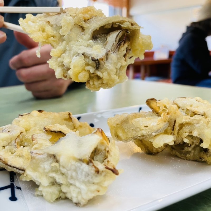 まいたけの天ぷら(福寿庵)