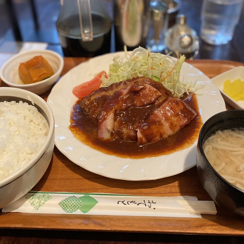 ハンバーグ(キッチンハタノ)