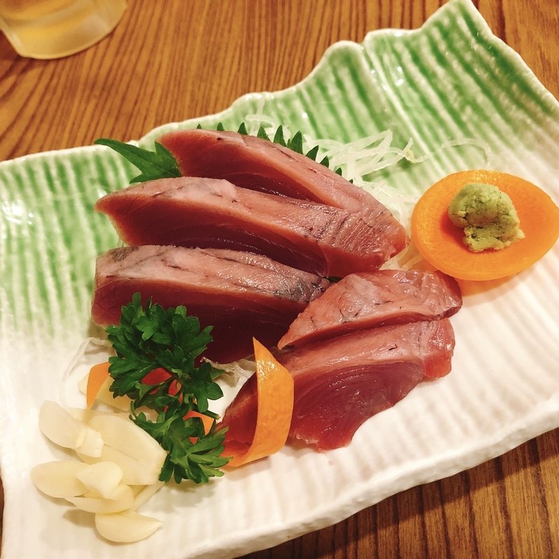 カツオ刺身(ろばた焼 仙樹 （ろばたやき せんじゅ）)