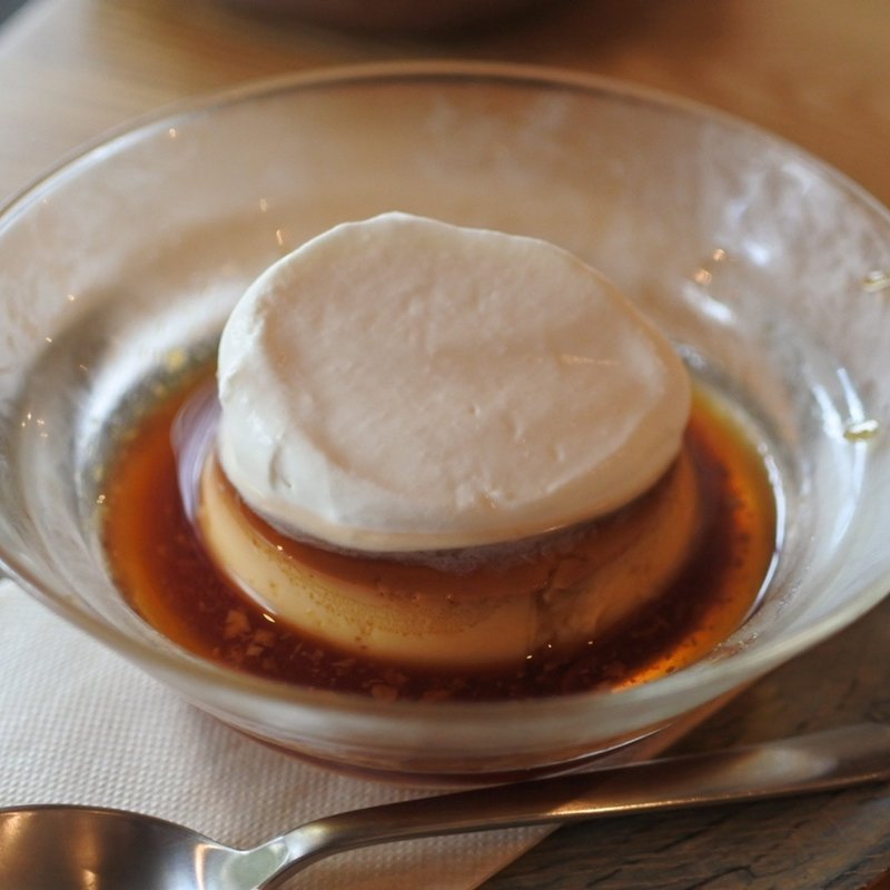 プリン(珈琲と定食minamo)