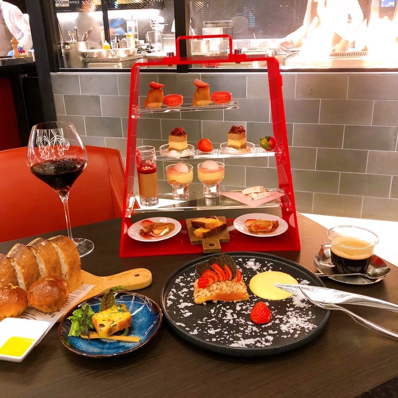 アフタヌーンティー付きランチ(ヒルトン大阪 )