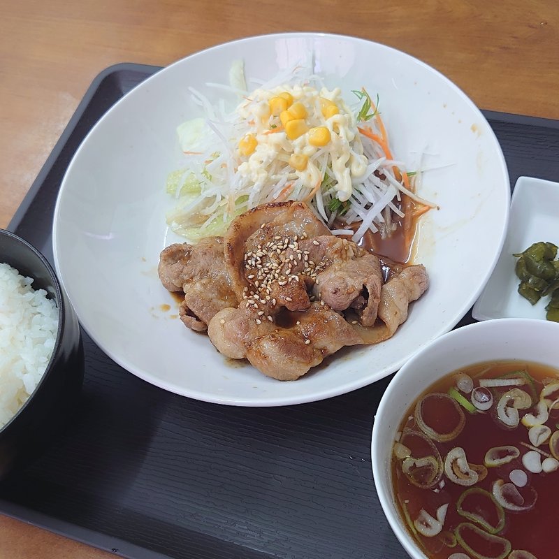 焼肉飯(中華食堂 古磯)